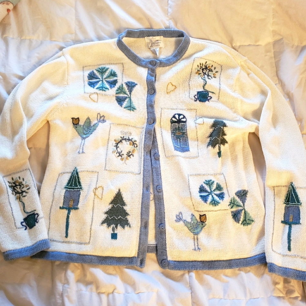 Cottagecore Vintage Cardigan